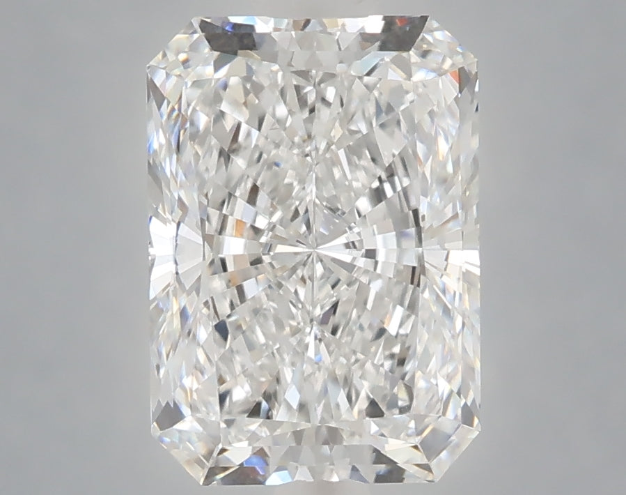 3.01 carat radiant lab grown diamond E color VVS2 clarity