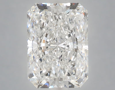 3.01 carat radiant lab grown diamond E color VVS2 clarity