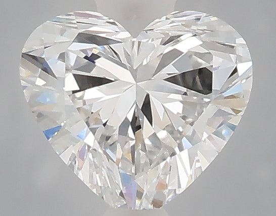 1.05 carat heart lab grown diamond D color VVS2 clarity