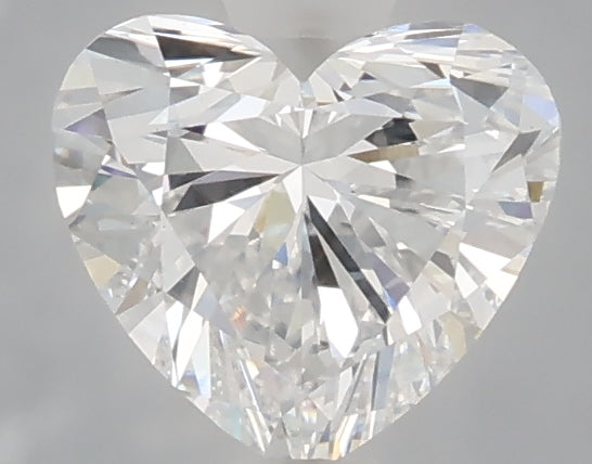 1.07 carat heart lab grown diamond D color VS1 clarity