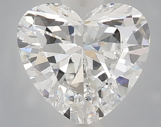 1.05 carat heart lab grown diamond E color VVS2 clarity