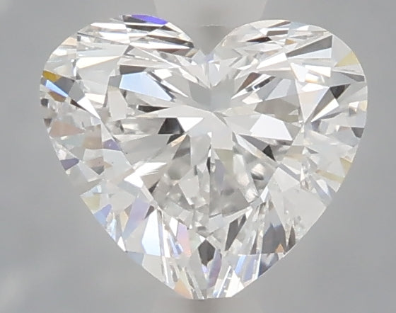 1.02 carat heart lab grown diamond D color VVS2 clarity