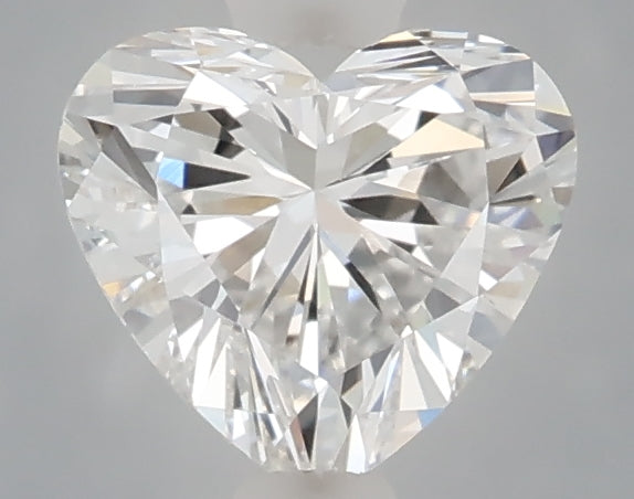 1.06 carat heart lab grown diamond E color VVS2 clarity