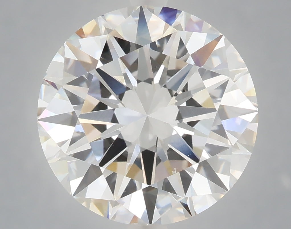 6.00 carat round lab grown diamond F color VS1 clarity