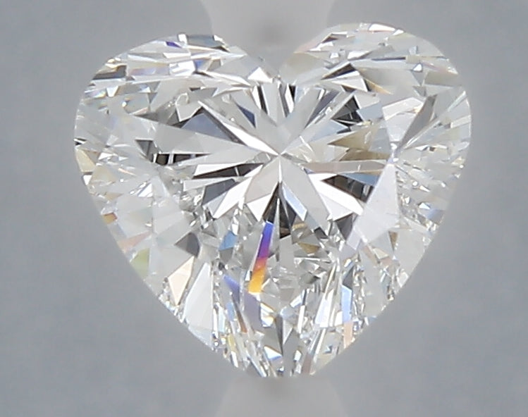 1.60 carat heart lab grown diamond D color VVS2 clarity