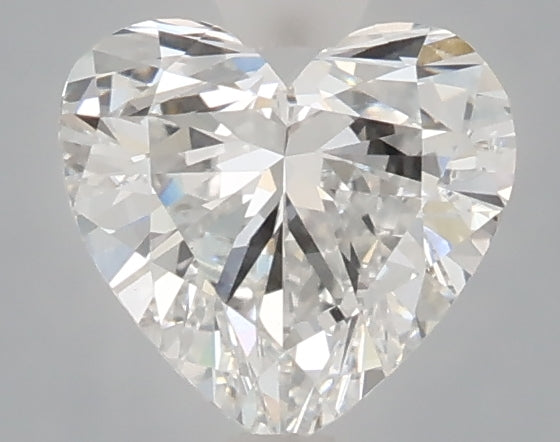 1.05 carat heart lab grown diamond D color VVS2 clarity