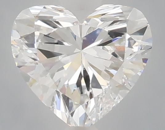 1.04 carat heart lab grown diamond E color VVS2 clarity