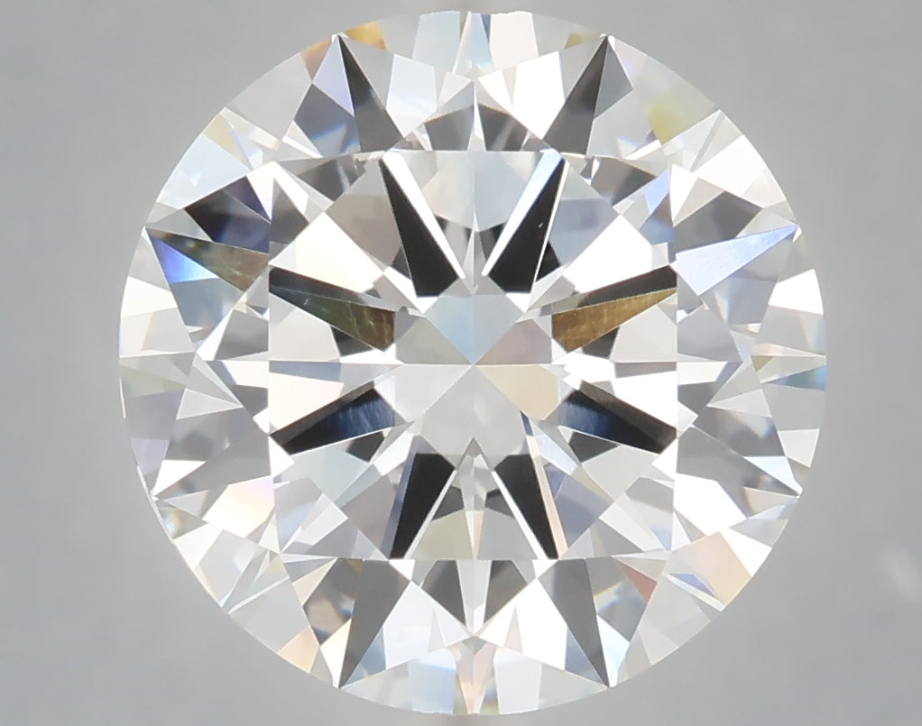 6.02 carat round lab grown diamond E color VVS2 clarity