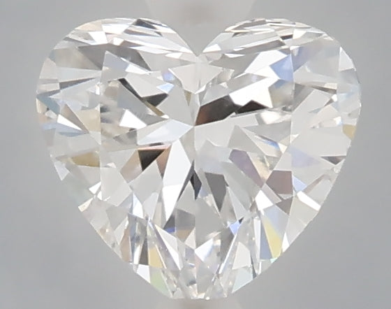 1.08 carat heart lab grown diamond D color VS1 clarity