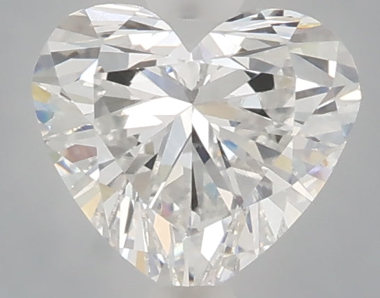 1.07 carat heart lab grown diamond D color VVS2 clarity