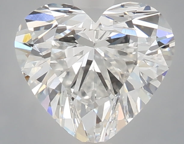 1.60 carat heart lab grown diamond E color VVS1 clarity