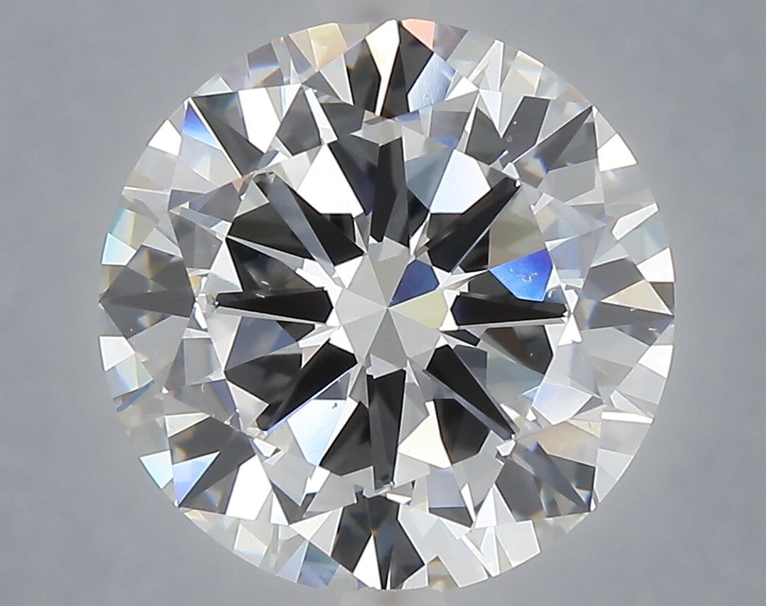 6.00 carat round lab grown diamond E color VS1 clarity