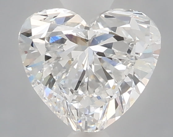 1.04 carat heart lab grown diamond D color VS1 clarity