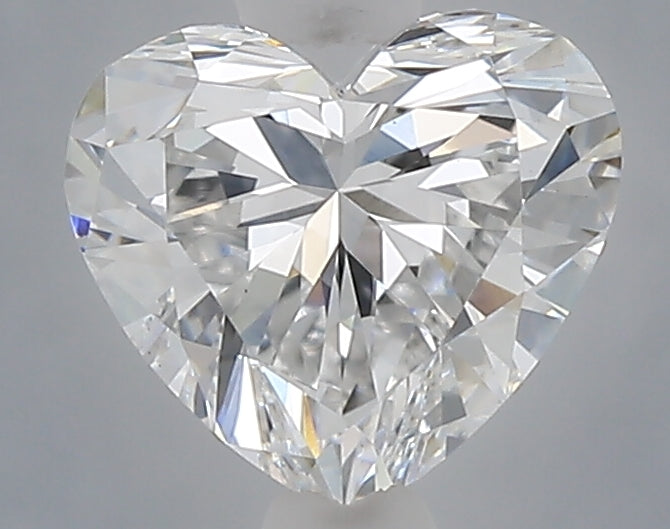 1.07 carat heart lab grown diamond E color VS1 clarity