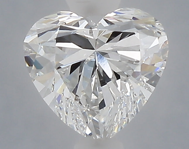 1.04 carat heart lab grown diamond E color VS1 clarity