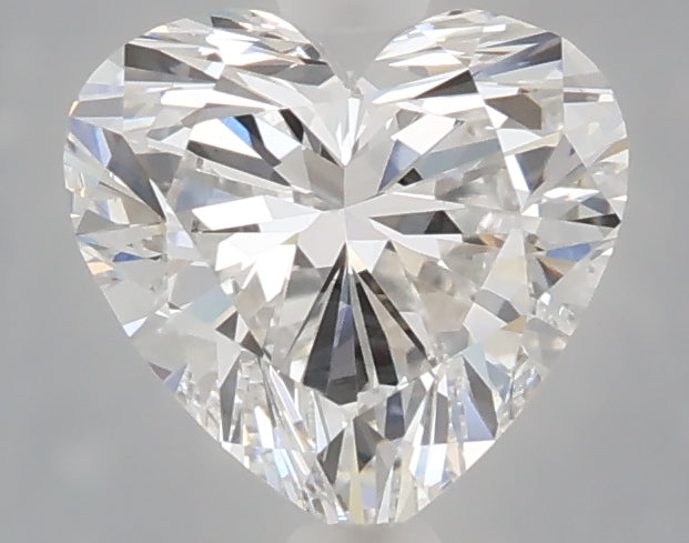 1.51 carat heart lab grown diamond E color VVS2 clarity