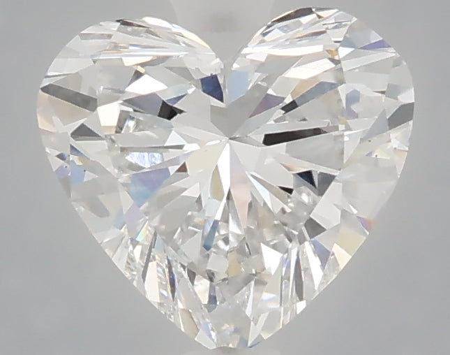 1.59 carat heart lab grown diamond D color VS1 clarity