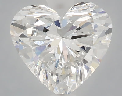 1.59 carat heart lab grown diamond D color VS1 clarity