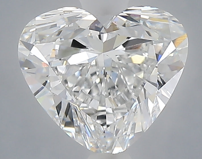 2.02 carat heart lab grown diamond D color VS1 clarity