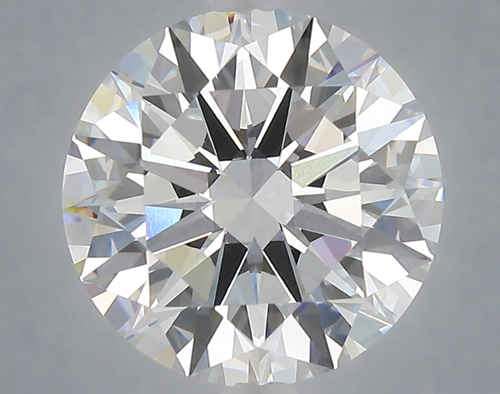 5.07 carat round lab grown diamond E color VVS2 clarity