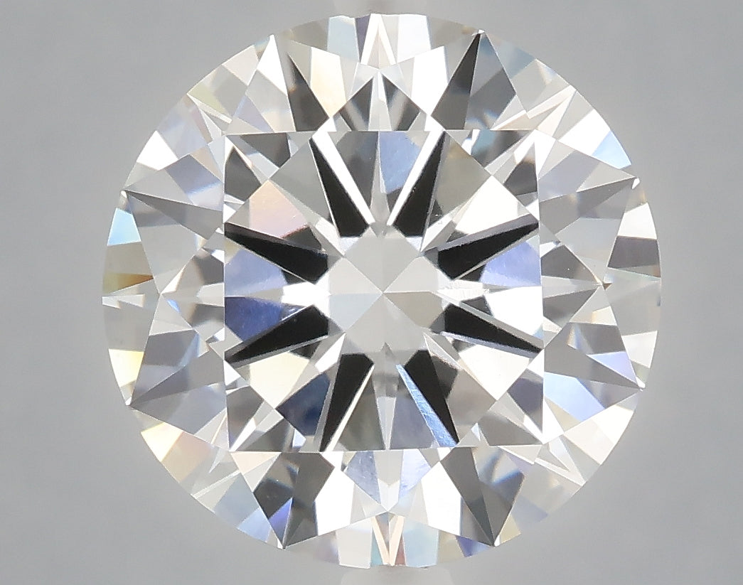 6.00 carat round lab grown diamond F color VS2 clarity