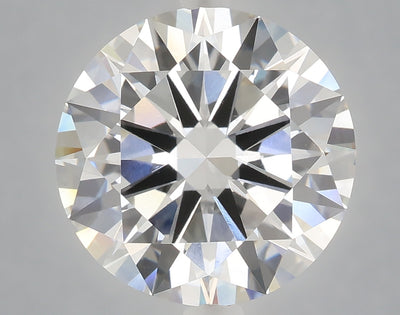 6.00 carat round lab grown diamond F color VS2 clarity