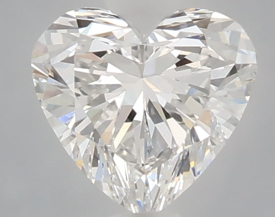 1.05 carat heart lab grown diamond D color VS1 clarity