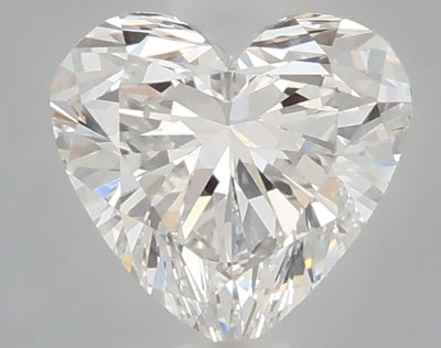 1.05 carat heart lab grown diamond D color VS1 clarity