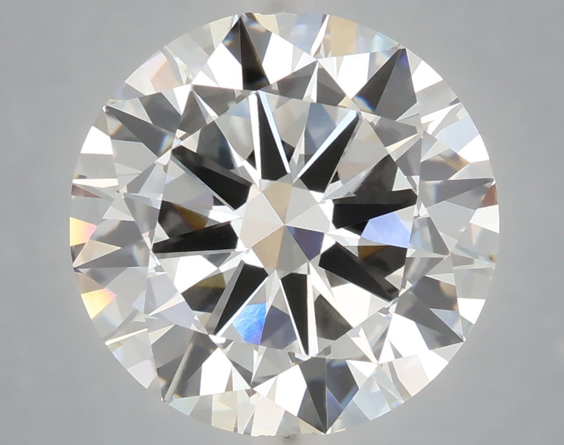 7.00 carat round lab grown diamond F color VVS2 clarity