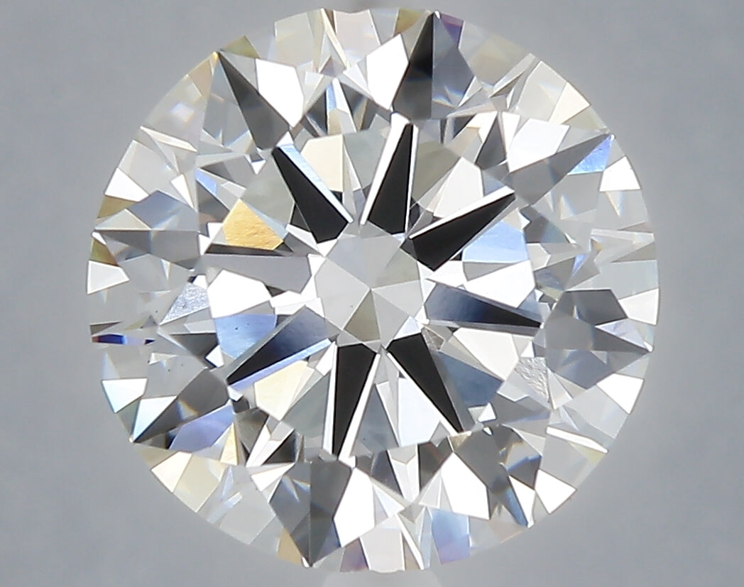 6.02 carat round lab grown diamond E color VS1 clarity