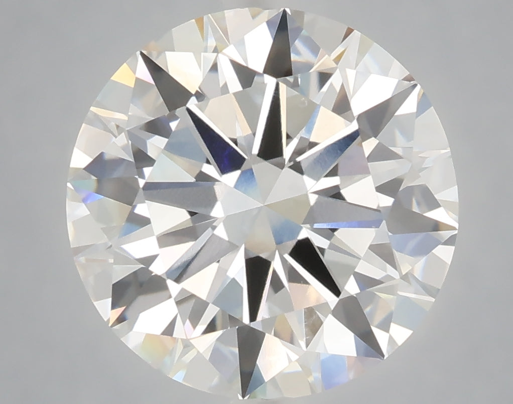 6.00 carat round lab grown diamond E color VS1 clarity