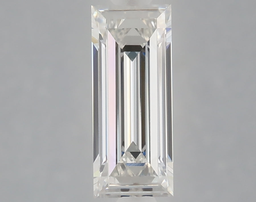 1.02 carat baguette lab grown diamond E color VVS2 clarity
