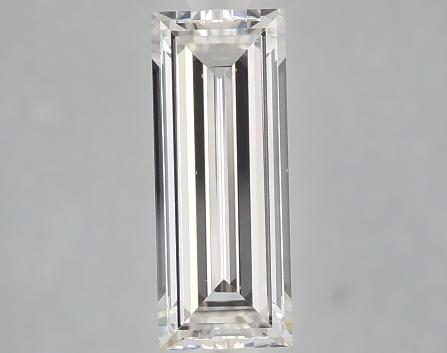 1.04 carat baguette lab grown diamond E color VS1 clarity