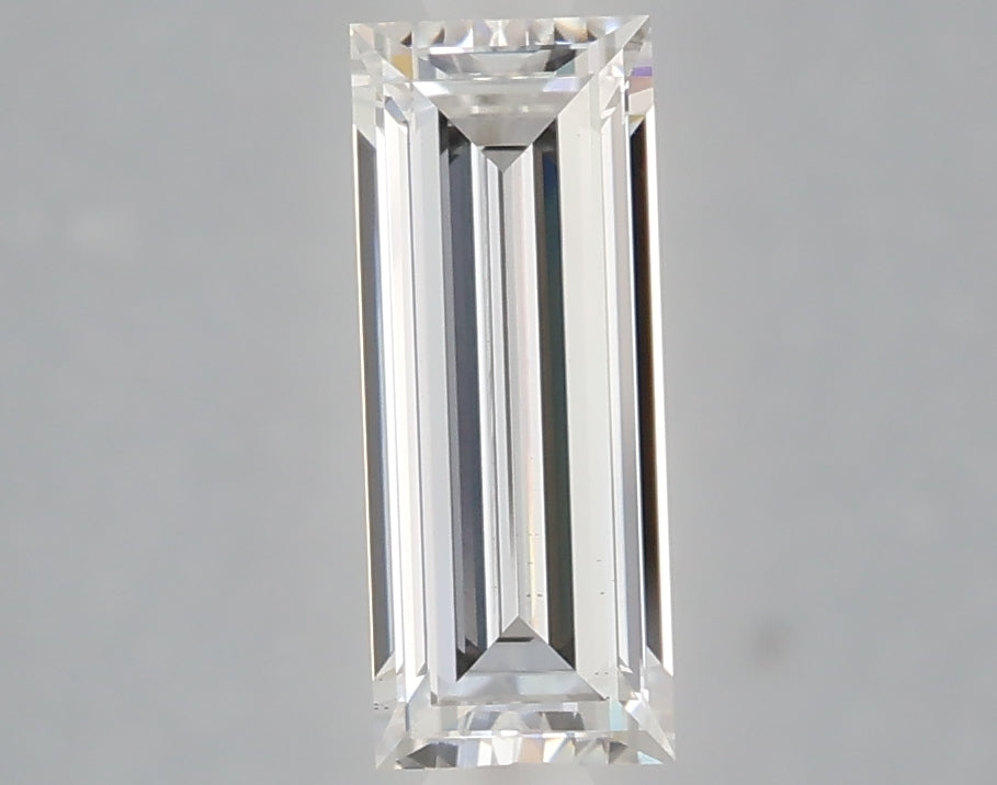1.02 carat baguette lab grown diamond E color VS1 clarity