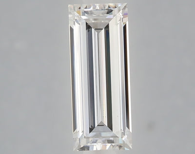 1.02 carat baguette lab grown diamond E color VS1 clarity