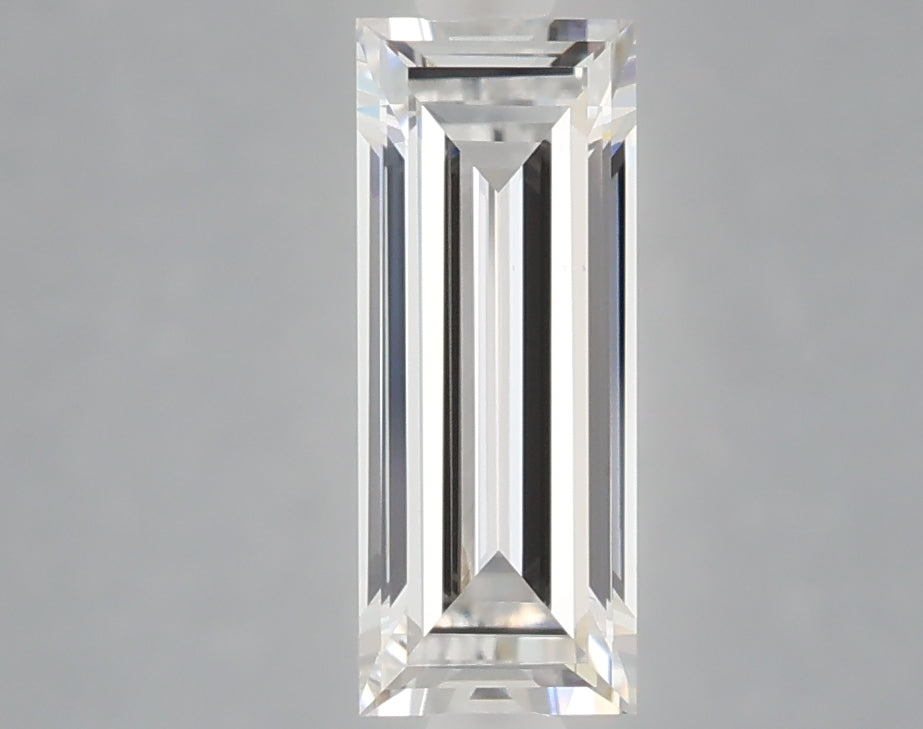 1.04 carat baguette lab grown diamond E color VVS2 clarity
