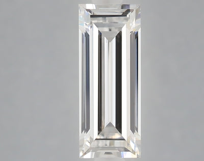 1.04 carat baguette lab grown diamond E color VVS2 clarity