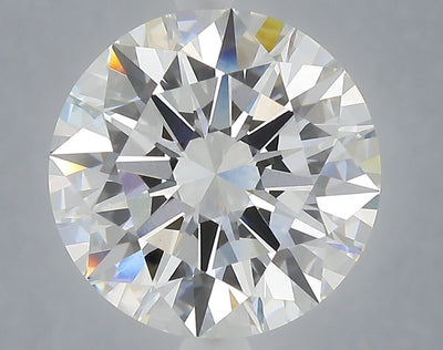 6.09 carat round lab grown diamond E color VS1 clarity