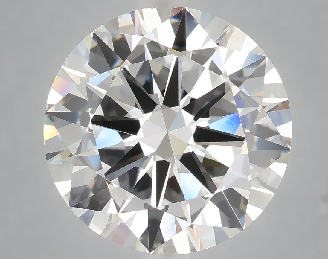7.02 carat round lab grown diamond E color VS1 clarity