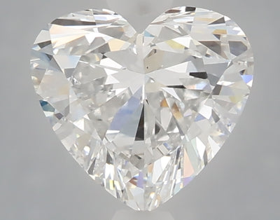 1.51 carat heart lab grown diamond E color VS1 clarity