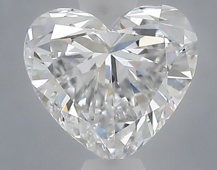 1.01 carat heart lab grown diamond E color VS1 clarity