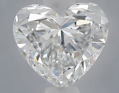 1.01 carat heart lab grown diamond E color VS1 clarity