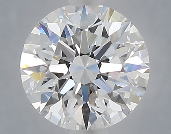 1.36 carat round lab grown diamond D color VS1 clarity