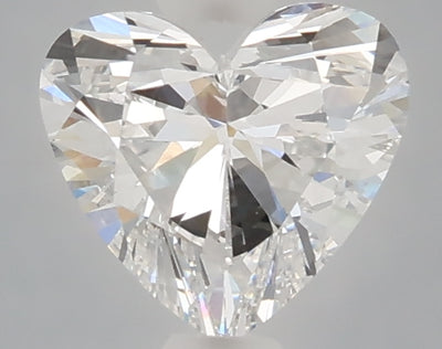 1.06 carat heart lab grown diamond D color VVS2 clarity