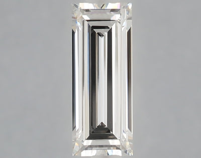 1.05 carat baguette lab grown diamond F color VS1 clarity
