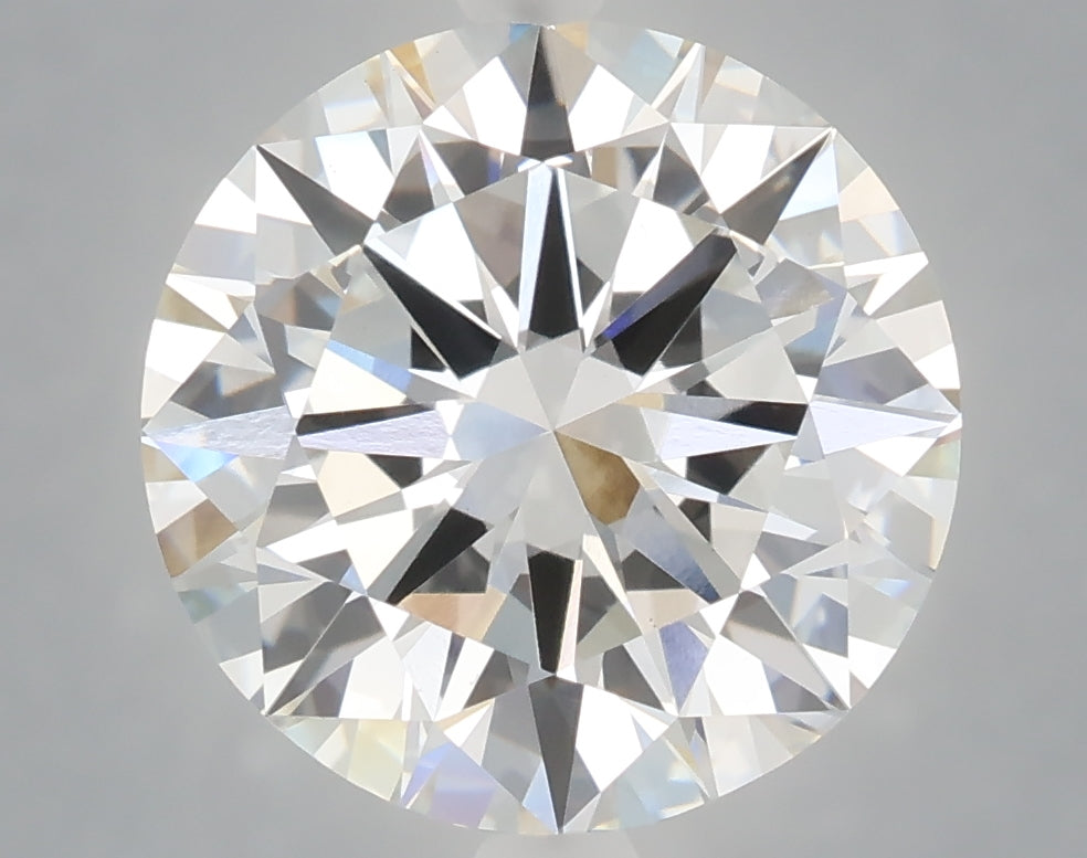 4.99 carat round lab grown diamond E color VS1 clarity