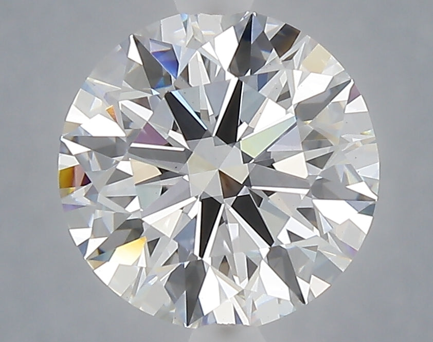 2.85 carat round lab grown diamond E color VS1 clarity