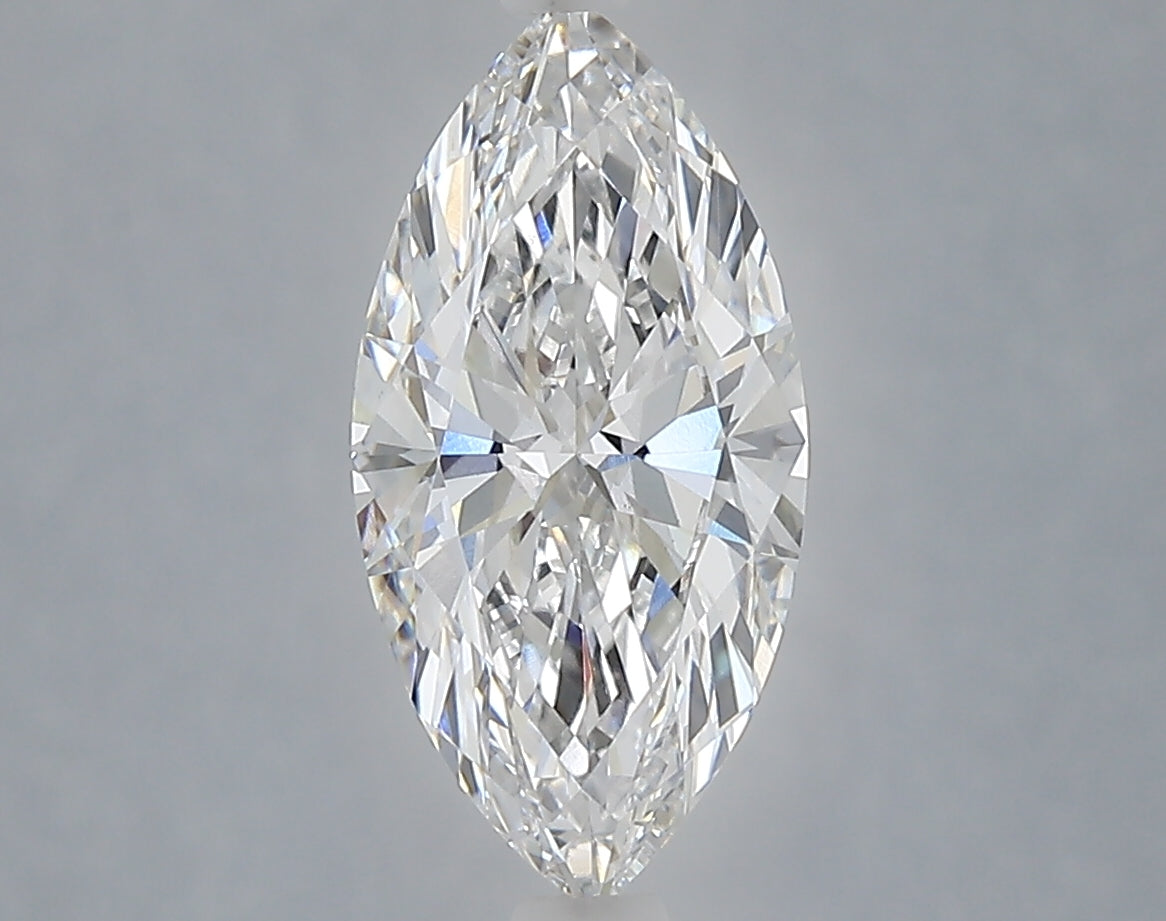 2.03 carat marquise lab grown diamond E color VVS2 clarity