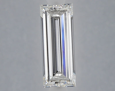 1.03 carat baguette lab grown diamond E color VVS2 clarity