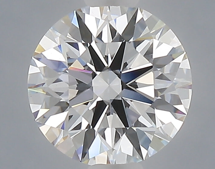 1.01 carat round lab grown diamond E color VVS2 clarity